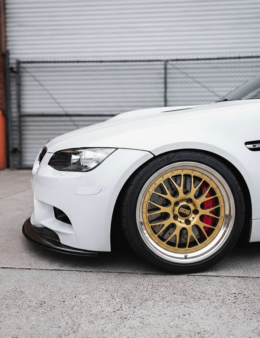 WheelBlend race car in action